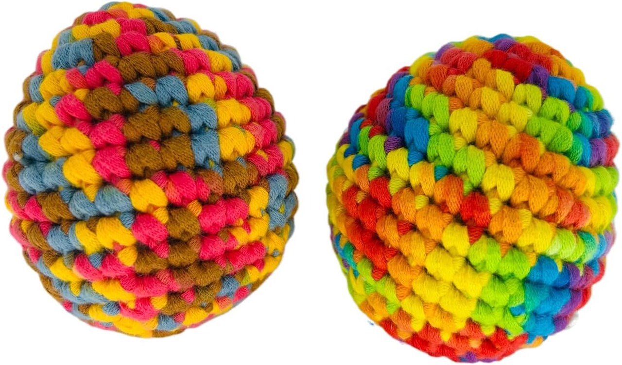 Crochet Kit for Beginners, Animal Crochet Kits, Knitting Kit with Step-by-Step Video Tutorials and Crochet Accessories - Amigurumi Beginner Crochet Kit (Two Eggs)